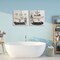 Stupell Industries Blue Relaxation Bathroom 2 Piece Canvas Wall Art Set, design by Janet Tava
